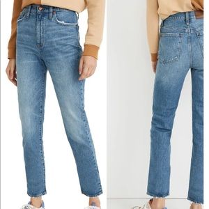 Madewell Classic Straight Jeans